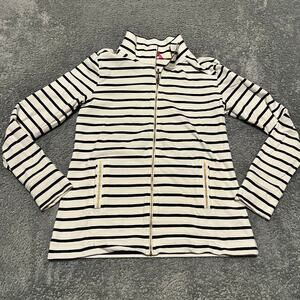 Lily Pulitzer Shirt Womens XS Bennett Zip Up Nautical Striped Sweatshirt